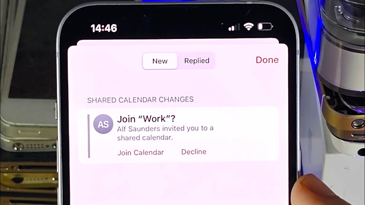 ANY iPhone How To Accept a Calendar Invite! YouTube