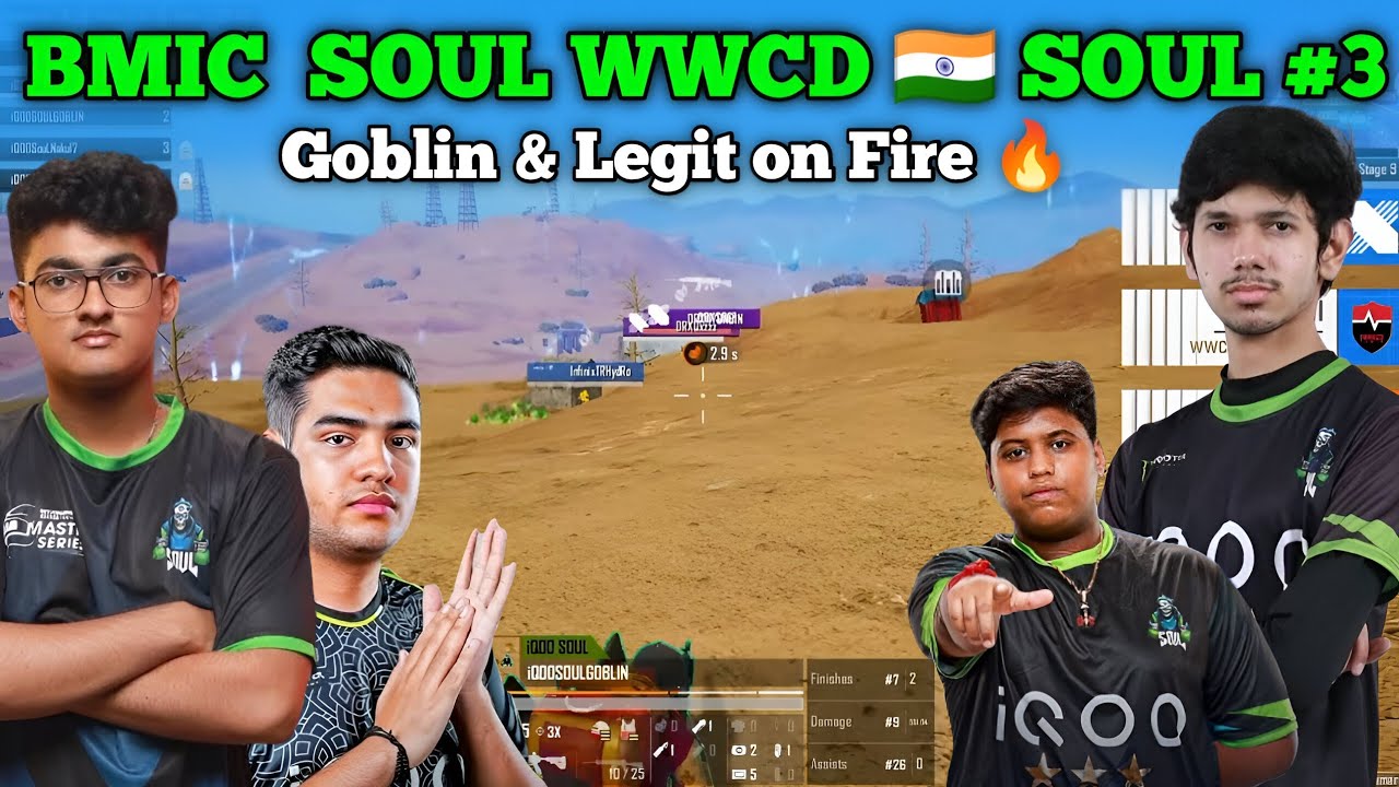 BMIC 🇮🇳 SouL WWCD 🚀 Soul #3 | BMIC Finals Day 1 - YouTube