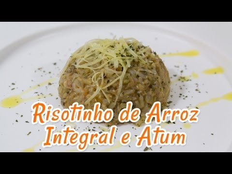 Risotinho de arroz integral e atum rápido - Receitas de Minuto #36