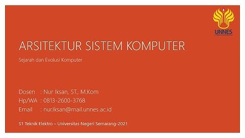 P2-ARSITEKTUR SISTEM KOMPUTER