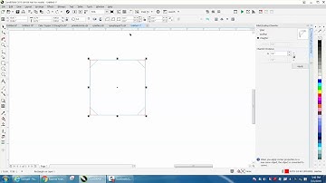 Corel Draw Tips & Tricks Round & Chamfer or Scallop Corners on the same Square or Rectangle