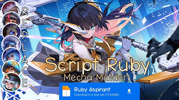 Script Skin Ruby Aspirant - Mecha Maiden No Password | Full Effect Voice | Patch Terbaru