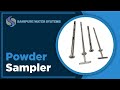 Stainless steel powder sampler  sanipure