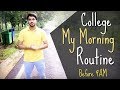 College  my morning routine  4am  9am