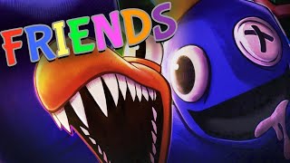 Rainbow Friends CARTOON ANIMATED RAP SONG 'Friends' | Rockit Music (Roblox)