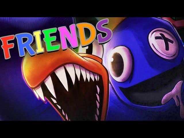 Rainbow Friends CARTOON ANIMATED RAP SONG Friends