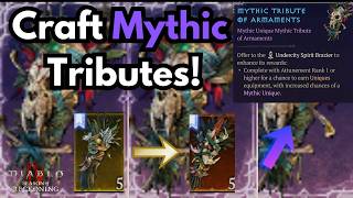 Craft Mythic Tributes!