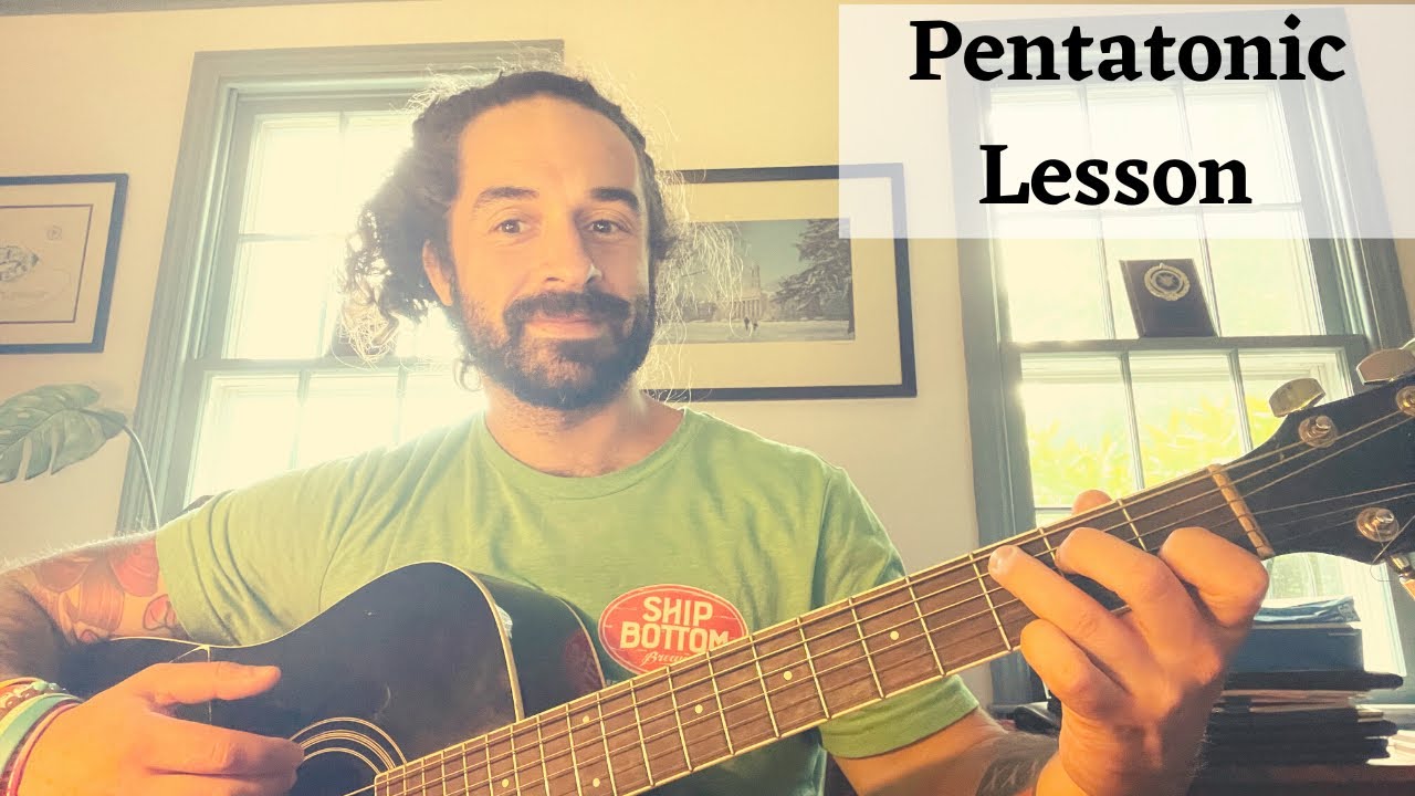 Guitar Pentatonic Scale Lesson for Beginners - How to use the # ...