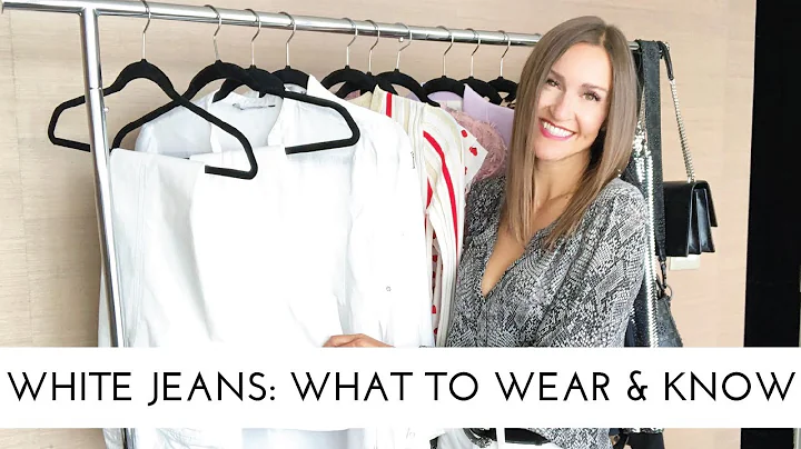 White Jeans: What to Wear with Them and Know
