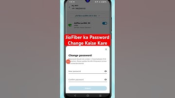 Jio Fiber Password Change | Jio Fiber ka Password kaise Change kare