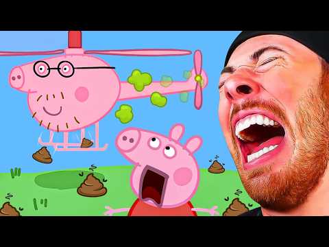 IMPOSSIBLE PEPPA PIG TRY NOT TO LAUGH CHALLENGE