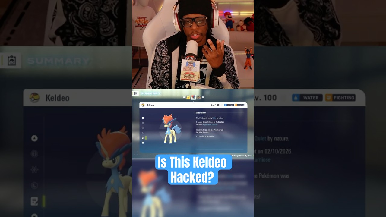 Этот Келдео взломан?! 🤔| Pokemon Legends ZA