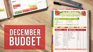 Budget with Me December 2018 | Family Budget with Real Numbers