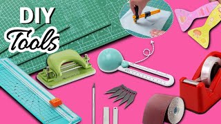 12 DIY Crafting Tools 🤯💡|| Crafter Essential DIY || Creative namru 