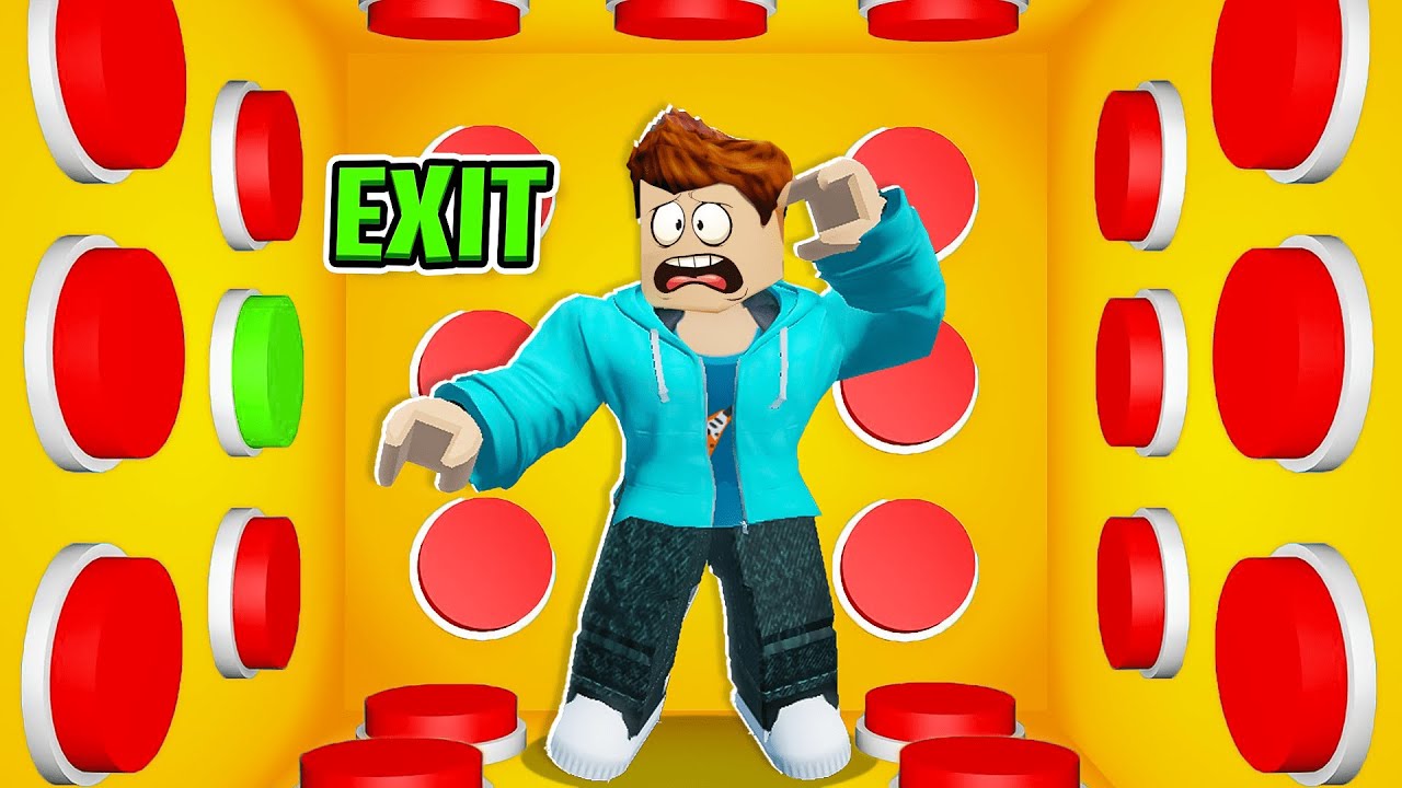CAN WE FIND THE MYSTERIOUS BUTTONS TO ESCAPE?? IN ROBLOX - YouTube