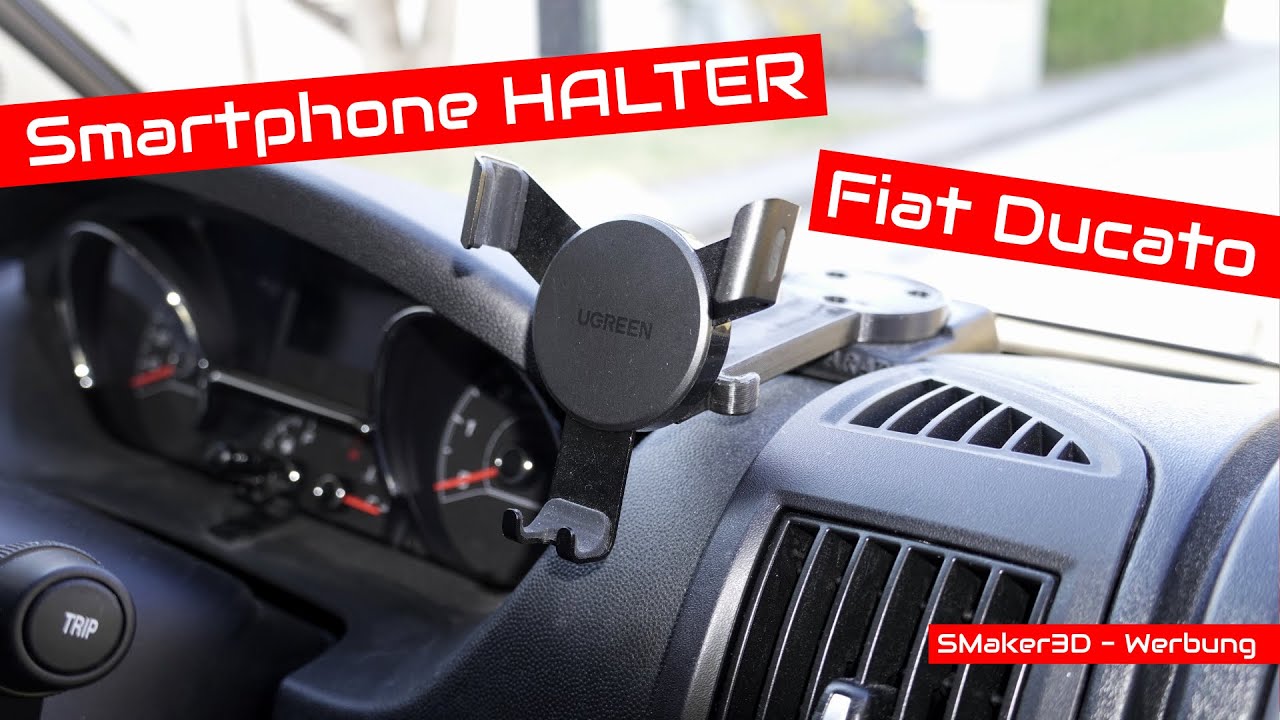 Der fast perfekte Smartphone Halter für den Fiat Ducato 