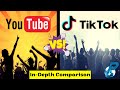YouTube Vs TikTok | In-depth App Comparison | Users, Creators, Revenue, etc