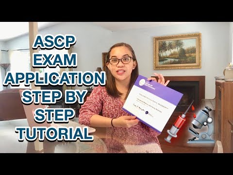 HOW TO APPLY MEDTECH ASCP EXAM STEP BY STEP TUTORIAL + REVIEW TIPS (LyndzyVLOGS)