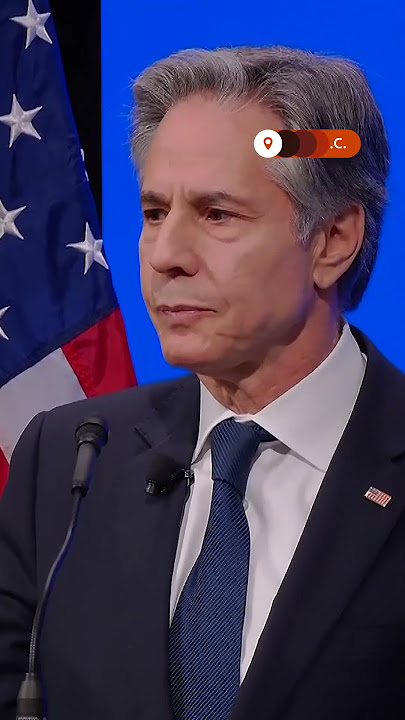 Hecklers accuse Blinken of genocide