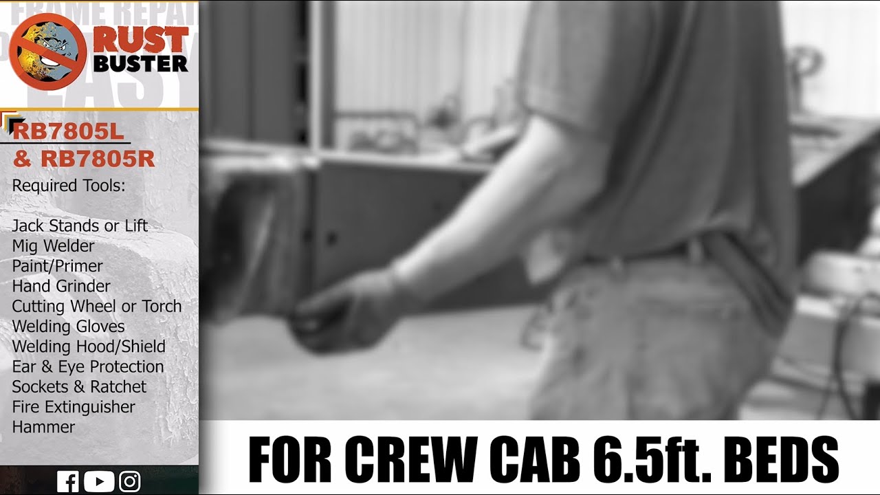 RB7805L/R - 2001 - 2010 Silverado/Sierra 2500HD Crew Cab 6.5ft Bed ...
