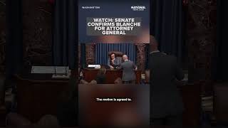 WATCH: Senate CONFIRMS Todd Blanche as U.S. ATTORNEY GENERAL