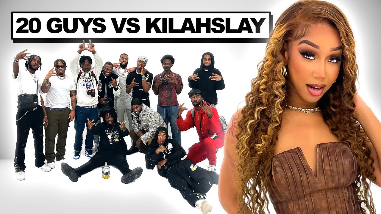 20 GUYS VS 1 ONLYFANS MODEL: KILAHSLAY - YouTube