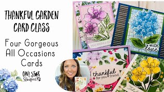 Thankful Garden Card Class | Create Four Gorgeous Stampin’ Up! Cards With Me