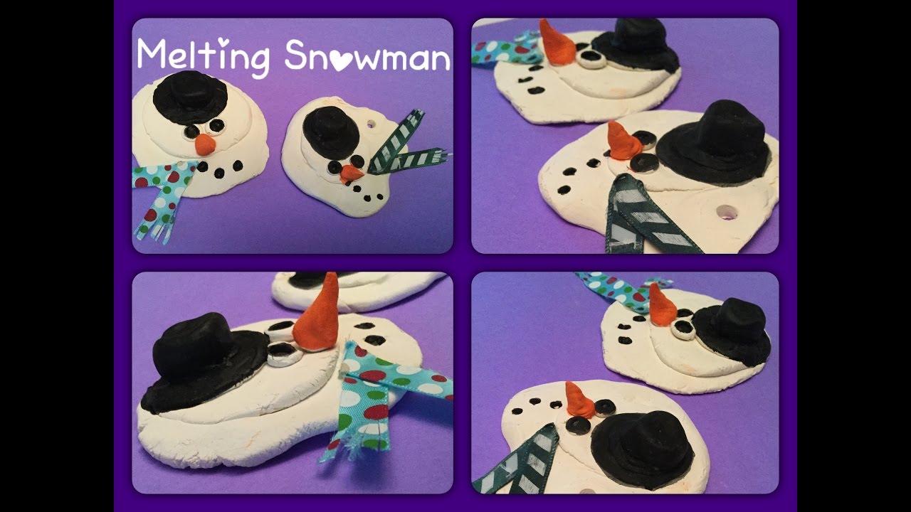 How to make a melting snowman - B+C Guides