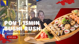 POV: 15min SUSHI RUSH! Izlazak s curama!
