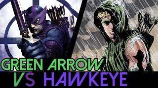 Green Arrow Vs Hawkeye