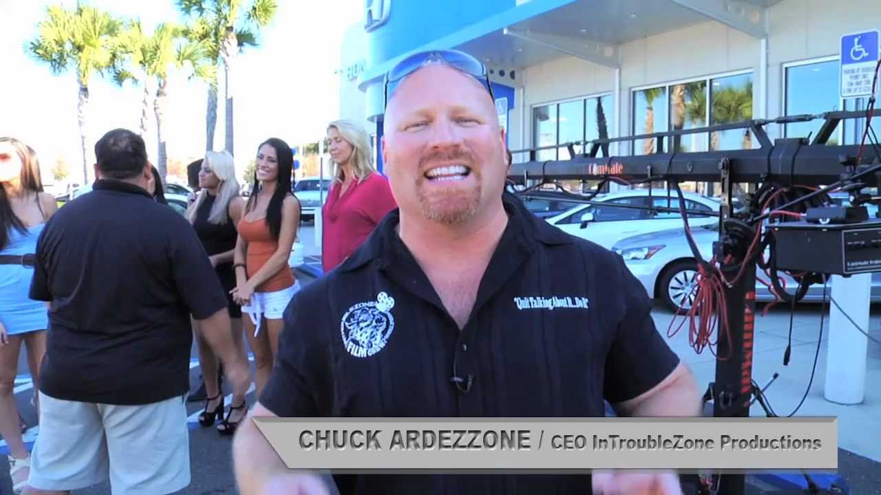 ITZmedia Group and Car Dealers TV shoot 8 TV commercials at Brandon Honda