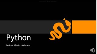 Information Python lecture 3(IDLE for python) Guide