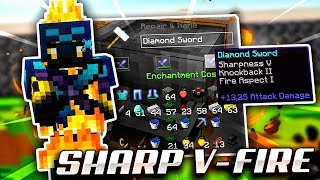 SHARP V FIRE + FULL P4  *sin ir a nether* | UHC Highlights #68