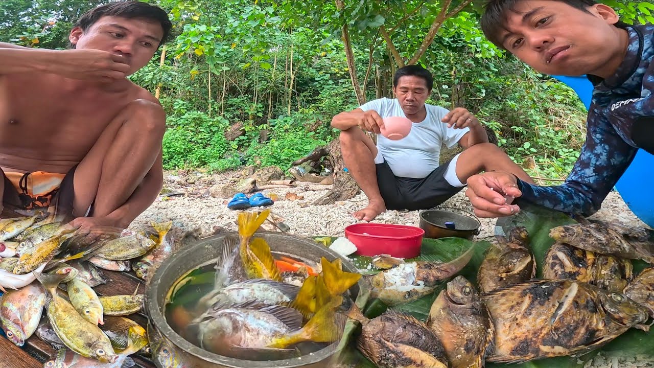 Catch and cook, sugba tuwa kilaw sa tabing dagat