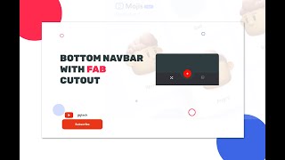 How to make a Bottom Navbar with a FAB cutout in Jetpack Compose