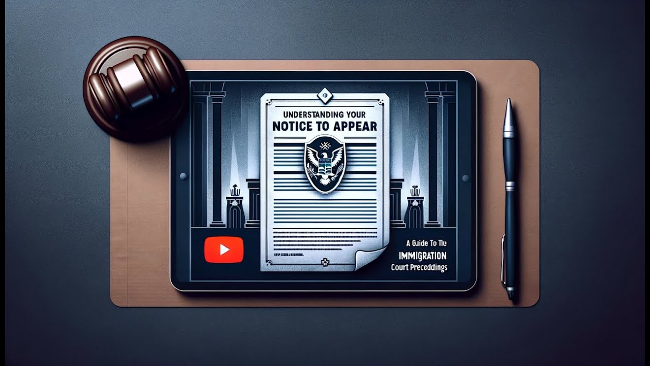 The NTA - Notice To Appear - YouTube