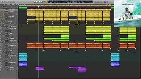 Logic Pro X Template Wellenreiten (Deutsche Schlager) #logicproxtemplate #logicprox #logicpro