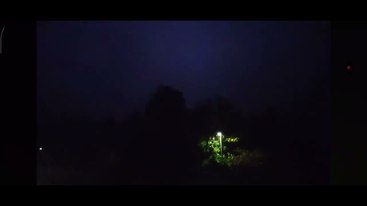 Unwetter mit heftigen Starkregen Orkanböe und Extremen Blitzeinschlägen 24.08.2023