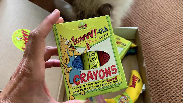 Yeowww! Catnip Toy Giveaway and Ragdoll Cats - Yeowww!-ola Crayons Prize Pack! - Floppycats