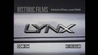 1980 Mercury Lynx commercial 
