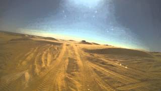 The first sand hills.