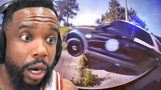 CashNasty Reacts To 133mph Police Chase Ends in Total Chaos