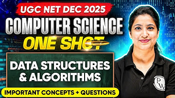 UGC NET Dec Computer Science Classes 2025 | UGC NET Computer Science Data structures and Algorithms