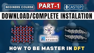 Materials Studio 2023 | Complete Tutorial Part 1 | Free Download, install & License Activation