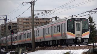 E129系A9+B7編成 信越本線下り普通443M