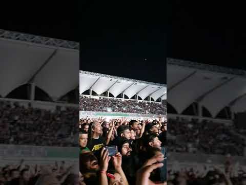 Slayer/Tom Araya "VIVA CHILE MIERDA"  last goodbye in Santiago, Chile.