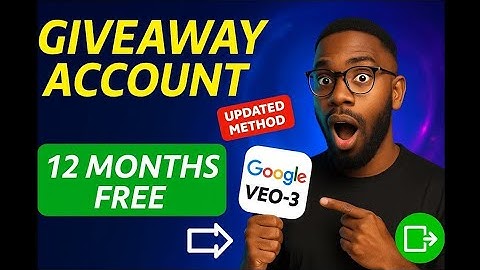 Unlock Google VEO 3 FREE for 12 Months (100% Working Method!)