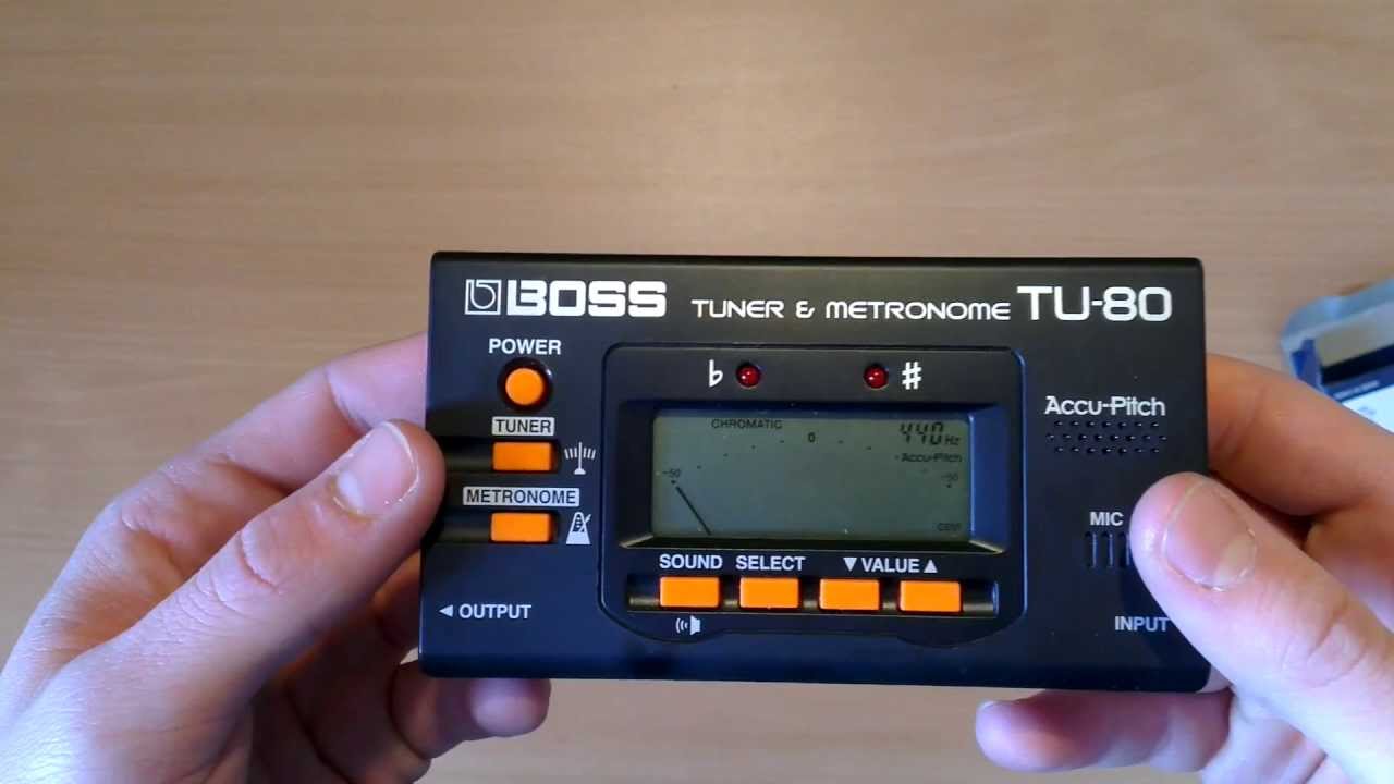 Boss Tuner TU80 Unboxing YouTube