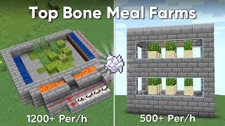 What Are The Best Bone Meal Farms In Minecraft 1.20+ | Tutorial