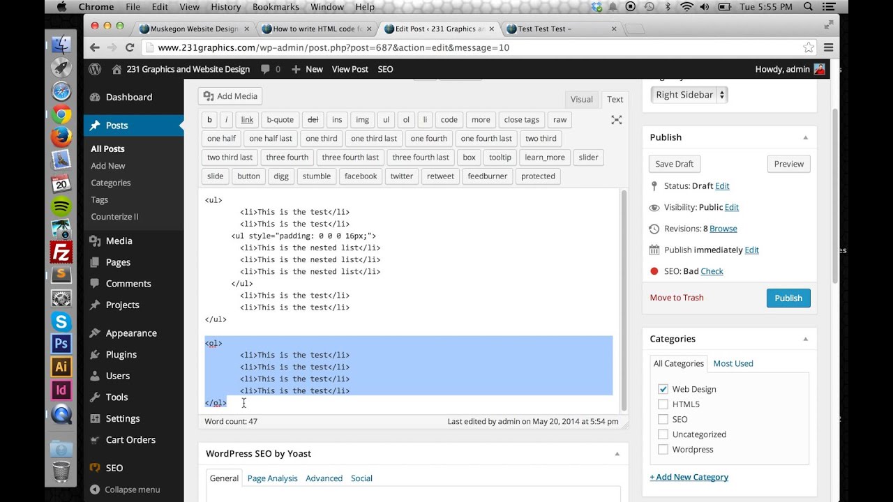 create table in html create table in html